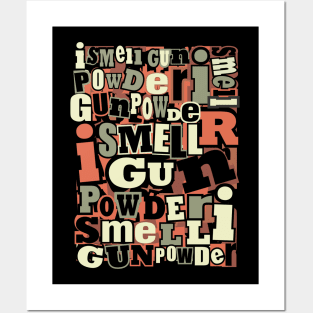 gun powder Posters and Art